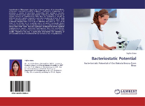 Bacteriostatic Potential: Bacteriostatic Potential of Oscillatoria limosa from River