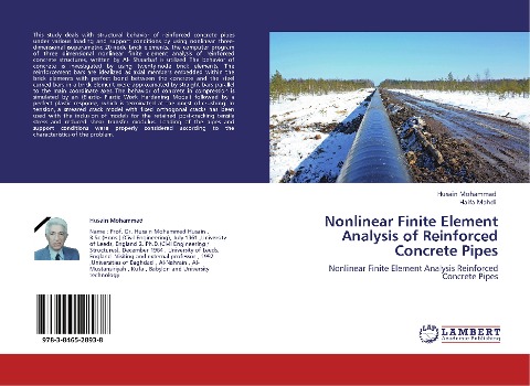 Nonlinear Finite Element Analysis of Reinforced Concrete Pipes: Nonlinear Finite Element Analysis Reinforced Concrete Pipes