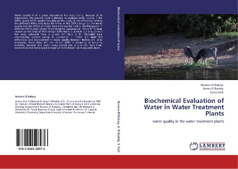 Biochemical Evaluation of Water  in Water Treatment Plants: water quality in the water treatment plants