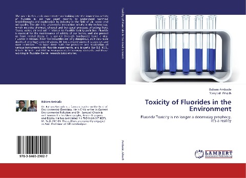 Toxicity of Fluorides in the Environment: Fluoride Toxicity is no longer a doomsday prophecy, its a reality