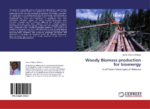 Woody Biomass production for bioenergy: in different forest types of Alabama