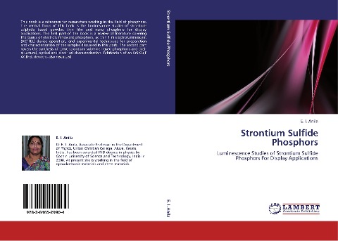 Strontium Sulfide Phosphors: Luminescence Studies of Strontium Sulfide Phosphors For Display Applications