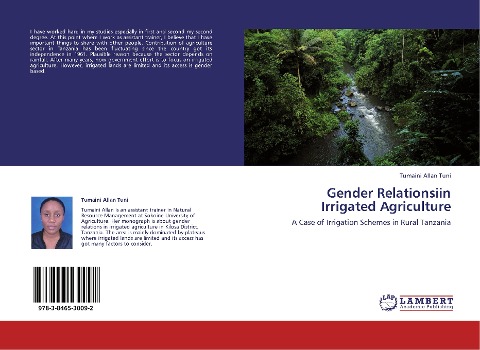 Gender Relationsiin Irrigated Agriculture: A Case of Irrigation Schemes in Rural Tanzania