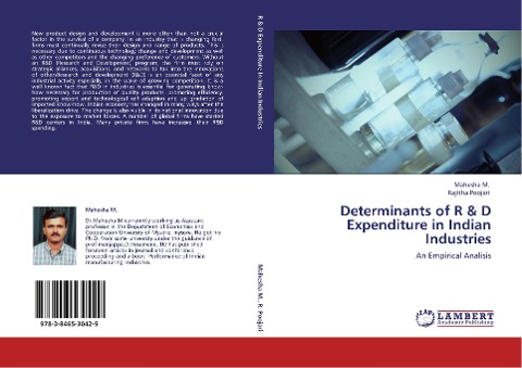 Determinants of R & D Expenditure in Indian Industries: An Empirical Analisis