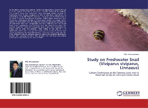 Study on Freshwater Snail (Viviparus viviparus, Linnaeus): Culture Techniques at the Farmers Level and Its Potential to Use in Fish Feed Formulation