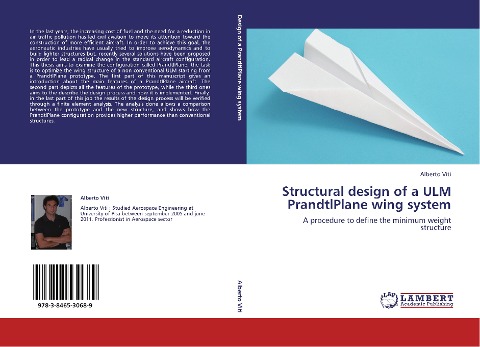 Structural design of a ULM PrandtlPlane wing system: A procedure to define the minimum weight structure