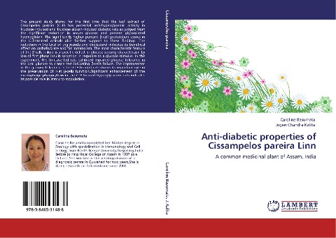 Anti-diabetic properties of Cissampelos pareira Linn: A common medicinal plant of Assam, India
