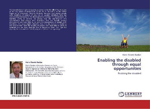 Enabling the disabled through equal opportunities: Enabling the disabled