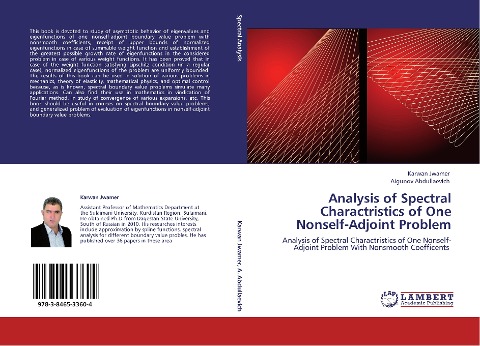 Analysis of Spectral Charactristics of One Nonself-Adjoint Problem: Analysis of Spectral Charactristics of One Nonself-Adjoint Problem With Nonsmooth Coefficents