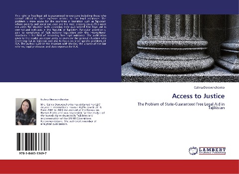 Access to Justice: The Problem of State-Guaranteed Free Legal Aid in Tajikistan