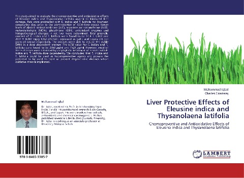 Liver Protective Effects of Eleusine indica and Thysanolaena latifolia: Chemopreventive and Antioxidative Effects of Eleusine indica and Thysanolaena latifolia