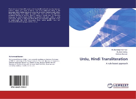 Urdu, Hindi Transliteration: A rule based approach