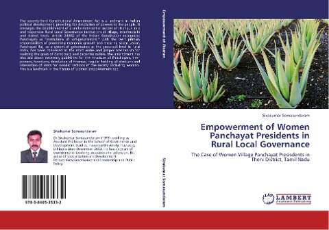Empowerment of Women Panchayat Presidents in Rural Local Governance: The Case of Women Village Panchayat Presisdents in Theni District, Tamil Nadu