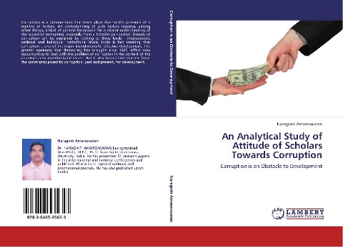 An Analytical Study of Attitude of Scholars Towards Corruption: Corruption is an Obstacle to Development