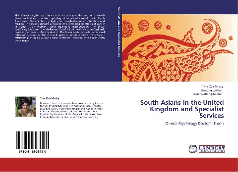 South Asians in the United Kingdom and Specialist Services: Clinical Psychology Doctoral Thesis