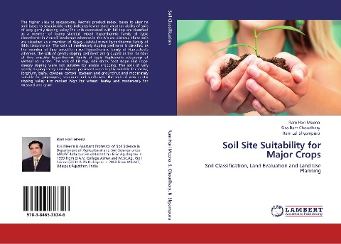Soil Site Suitability for Major Crops: Soil Classification, Land Evaluation and Land Use Planning