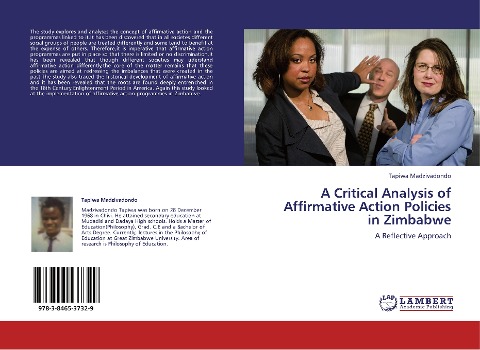 A Critical Analysis of Affirmative Action Policies in Zimbabwe: A Reflective Approach