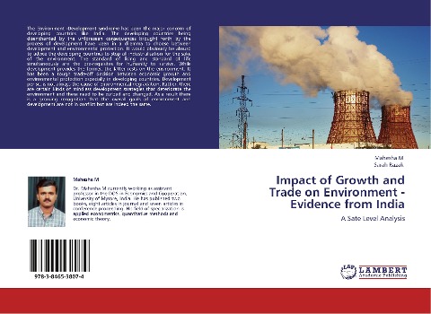 Impact of Growth and Trade on Environment - Evidence from India: A Sate Level Analysis