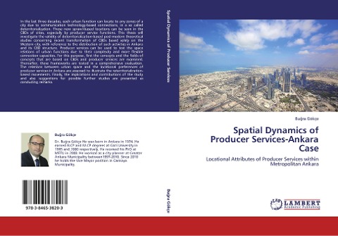 Spatial Dynamics of Producer Services-Ankara Case: Locational Attributes of Producer Services within Metropolitan Ankara