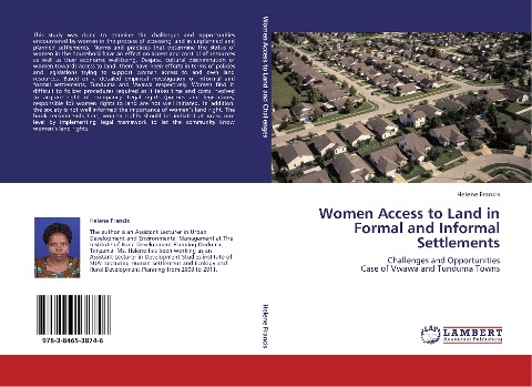 Women Access to Land in Formal and Informal Settlements: Challenges and Opportunities  Case of Vwawa and Tunduma Towns