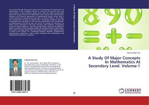 A Study Of Major Concepts In Mathematics At Secondary Level. Volume-1