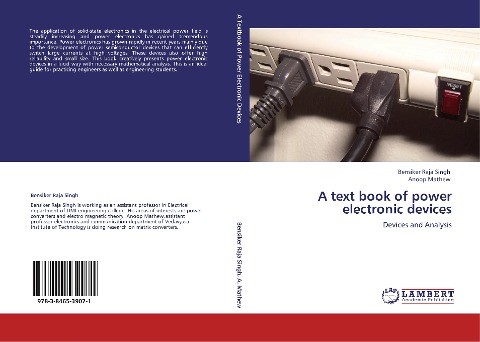 A text book of power electronic devices: Devices and Analysis
