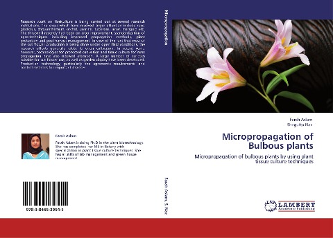 Micropropagation of Bulbous plants: Micropropagation of bulbous plants by using plant tissue culture techniques