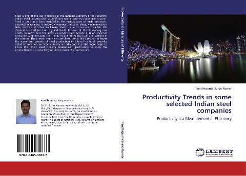 Productivity Trends in some selected Indian steel companies: Productivity is a Measurement of Efficiency