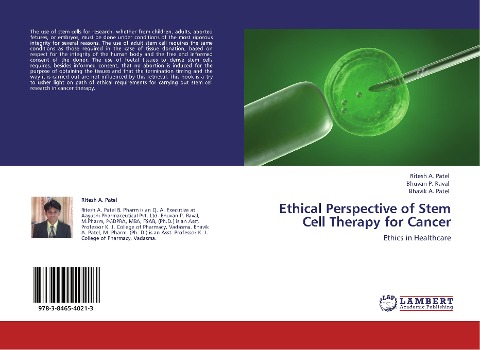 Ethical Perspective of Stem Cell Therapy for Cancer: Ethics in Healthcare