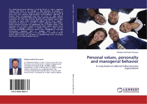 Personal values, personalty and managerial behavior: A study based on selected Indian business organizations