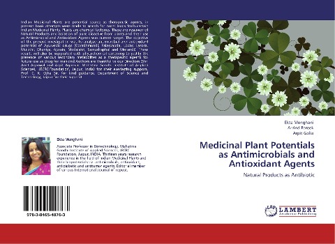 Medicinal Plant Potentials as Antimicrobials and Antioxidant Agents: Natural Products as Antibiotic