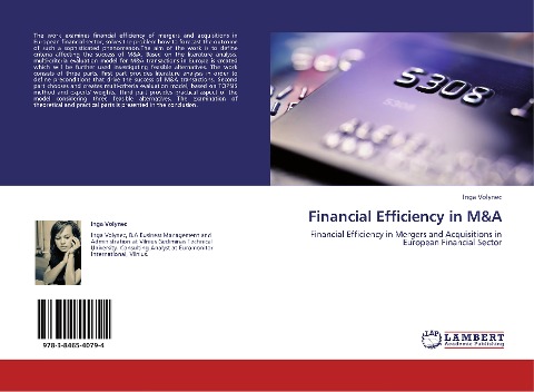 Financial Efficiency in M&A: Financial Efficiency in Mergers and Acquisitions in European Financial Sector
