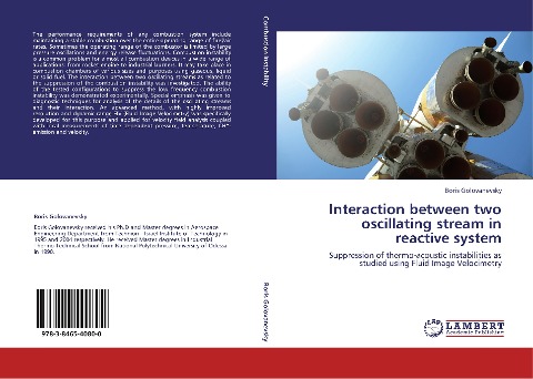 Interaction between two oscillating stream in reactive system: Suppression of thermo-acoustic instabilities as studied using Fluid Image Velocimetry