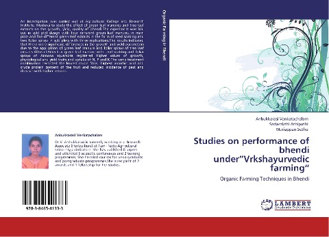 Studies on performance of bhendi underVrkshayurvedic farming: Organic Farming Techniques in Bhendi