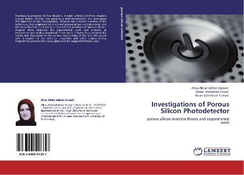 Investigations of Porous Silicon Photodetector: porous silicon detector theory and experimental work