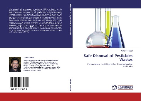 Safe Disposal of Pesticides Wastes: Pretreatment and Disposal of Organochlorine Pesticides