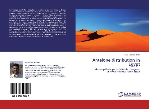 Antelope distribution in Egypt: Modeling the impact of climate change on antelopes distribution in Egypt
