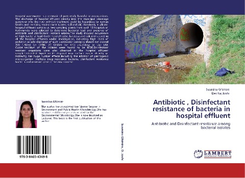 Antibiotic , Disinfectant resistance of bacteria in hospital effluent: Antibiotic and Disinfectant resistance among bacterial isolates
