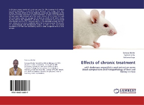 Effects of chronic treatment: with dodonaea angustifolia seed extract on  some blood compositions and histopathology of liver and kidney in mice