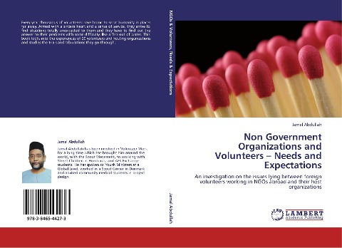 Non Government Organizations and Volunteers - Needs and Expectations: An investigation on the issues lying between foreign volunteers working in NGOs abroad and their host organizations