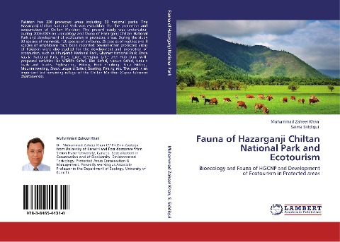 Fauna of Hazarganji Chiltan National Park and Ecotourism: Bioecology and Fauna of HGCNP and Development of Ecotourism in Protected areas