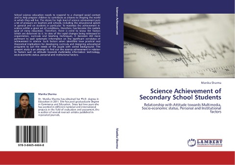 Science Achievement of Secondary School Students: Relationship with Attitude towards Multimedia, Socio-economic status, Personal and Institutional factors