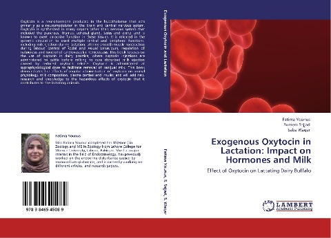 Exogenous Oxytocin in Lactation: Impact on Hormones and Milk: Effect of Oxytocin on Lactating Dairy Buffalo