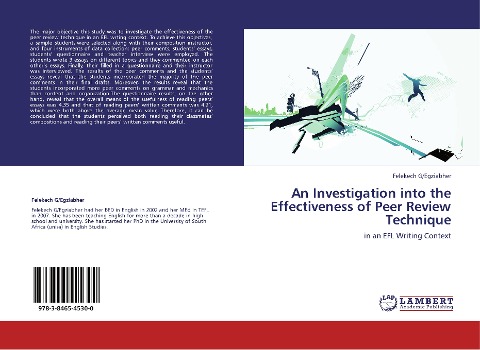 An Investigation into the Effectiveness of Peer Review Technique: in an EFL Writing Context