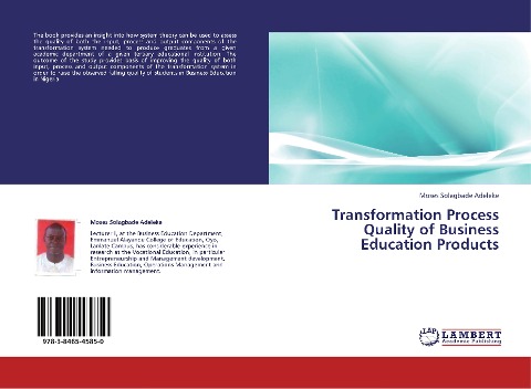 Transformation Process Quality of Business Education Products