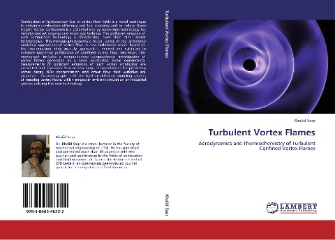 Turbulent Vortex Flames: Aerodynamics and Thermochemistry of Turbulent Confined Vortex Flames
