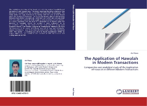 The Application of Hawalah in Modern Transactions: Comparative and analytical study of the Application of Hawalah in different Modern Transactions