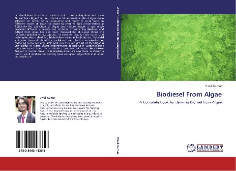 Biodiesel From Algae: A Complete Book for deriving Biofuel from Algae