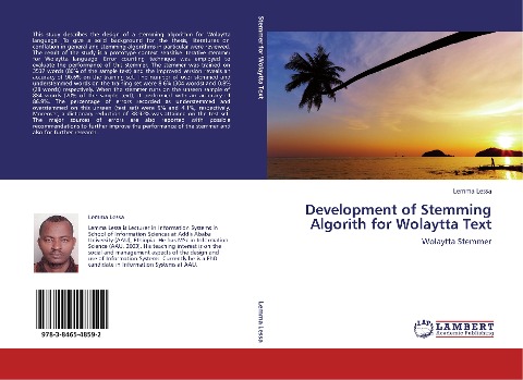 Development of Stemming Algorith for Wolaytta Text: Wolaytta Stemmer