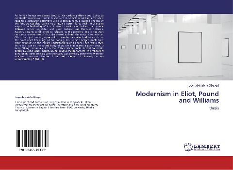 Modernism in Eliot, Pound and Williams: thesis